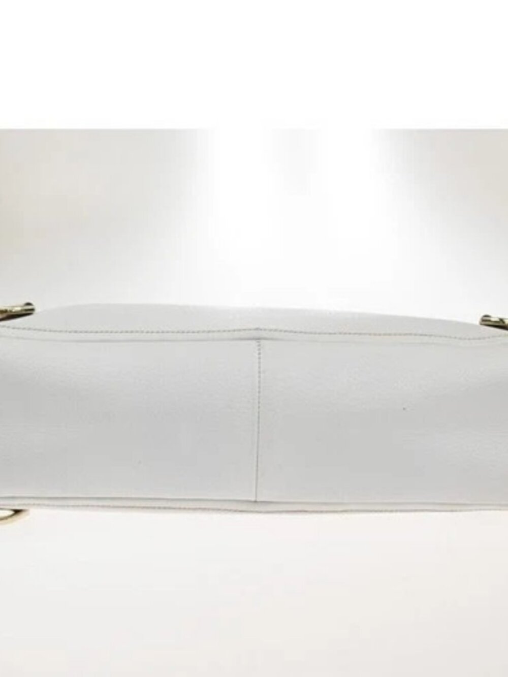 GUCCI Logo GG Pattern Abbey Shoulder Tote Bag Canvas Leather White GHW 34TA557 - Picture 6 of 16